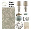 Capture That Coastal Style You Crave With This Nautical 10-PC Contemporary Accessory Bundle Package