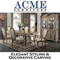 Chateau DeVille Traditional Dining Set W/Dbl Pedestal Table W/Elegant Styling & Decorative Carving