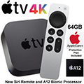 Apple TV 4K 64GB (2nd Generation) with Updated Siri Remote & AppleCare+ Protection Plan