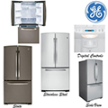 GE 24.8 Cu. Ft. Bottom-Freezer French Door Refrigerator-Available In Stainless Steel Or Slate