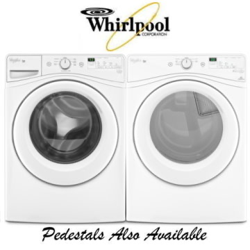 Bundle Up & Save With The Whirlpool Duet Laundry Center Featuring Front Load Washer & Electric Dryer