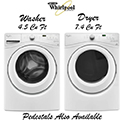 Bundle Up & Save With The Whirlpool Duet Laundry Center Featuring Front Load Washer & Electric Dryer