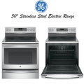 GE Profile 30" Free-Standing Electric Range-Available In Stainless Steel