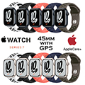 Apple 45mm Series 7 Aluminum Nike Sport Band Watch With GPS Bundled With AppleCare+ Protection