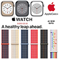 Apple 41mm Series 8 Aluminum Sport Loop Watch with GPS Bundled with AppleCare+ Protection Plan