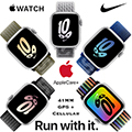 Apple 41mm Series 8 Aluminum Nike Sport Loop Watch with GPS + Cellular Bundled with AppleCare+ Plan