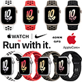 Apple 40mm SE Aluminum Nike Sport Band Watch with GPS Bundled with AppleCare+ Protection Plan