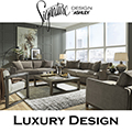 Zavalla Luxury Design Livingroom Set In Slate