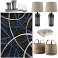 Grace Your Space in Bold Swashes of Color with this 15-Piece Accessory Bundle Package