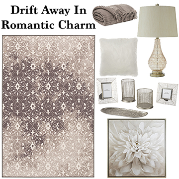 Drift Away In Romantic Charm With This Stunning 16PC Transitional Accessory Bundle Package