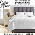 Maurilio Adult Collection 3-Piece Queen or King Comforter Bedding Set