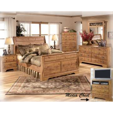 Enjoy A Bit Of Country With This Complete 8 Piece Rustic Bedroom Set