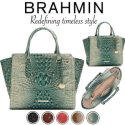 Brahmin Melbourne Aubree Square Carryall Satchel � Available in 8 Colors