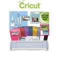 Cricut Explore Air 2Blue Machine Bundle - Beginner DigitalGuide, Tool Kit, Vinyl, Designs