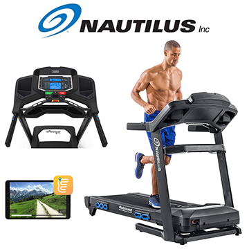 Nautilus Treadmill With Enhanced Bluetooth Connectivity