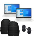 Bundle up with these 2 HP Notebooks, 2 Targus Backpacks & 2-Logitech Wireless Laser Mice