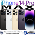 Apple 128GB iPhone 14 Pro Max *UNLOCKED* w/Cellular Phone 2Yr Protection+Accidental Damage Coverage