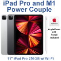 Apple 11" iPad Pro (LatestModel) 256GB w/ Wi-Fi Bundled with Pencil & AppleCare+ Protection Plan