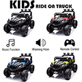 Kids Ride on Battery Electric Off Road UTV Truck With Parental Remote Control