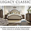 Classic Elements In A Comfortable Tone Create A Stress Free Zone w/This 5-Piece Bedroom Set