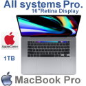 MacBook Pro 16" 1TB Laptop featuring Intel Core i9, 16GB Memory with AppleCare+ Protection Plan