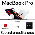 Apple 14" 1TB MacBook Pro M1 Pro Chip Notebook Bundled With AppleCare+ Protection Plan