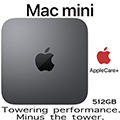 Apple Mac Mini Desktop Intel Core i5 8GB Memory 512GB With AppleCare