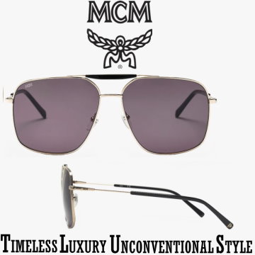 MCM Collection 161S Navigator Unisex Sunglasses � Available in Gold/Gold