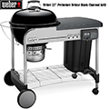 Weber 22"  Performer Deluxe Charcoal Grill- Available in 4 Colors