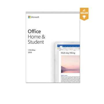 Microsoft  Office Home and Student 2019 (1-User License, Product Key Code)