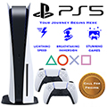PlayStation 5 Console With 2-Wireless Controllers - Call for Current Bundle Information & Pricing