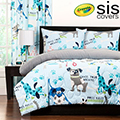 Chase Your Dreams Crayola Reversible Collection 3-Piece Full Bedding Set