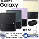 Samsung 128GB Galaxy Z Flip3 5G *UNLOCKED* with Cover, Fast Charger, & 2-Yr Protection