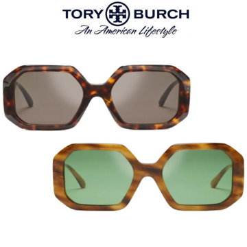 Tory Burch Women�s Kira Rectangular Sunglasses - Available in 2 Colors