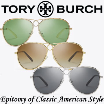 Tory Burch Gloria Pilot Sunglasses � Available in 3 Colors