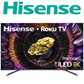 Hisense 75" 8K ULED Roku TV