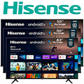 Hisense 3 - 4K Ultra HD LED Smart Android TV