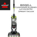 BISSELL - CleanView� Allergen Lift-Off� Pet Vacuum with Swivel Steering & 2 Attachments