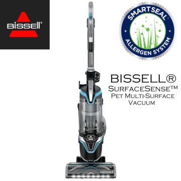 BISSELL - SurfaceSense Pet Multi-Surface Vacuum SmartSeal Allergen System