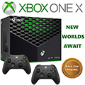 Xbox One X Console With 2-Wireless Controllers - Call for Current Bundle Information & Pricing
