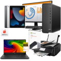 Extreme Makeover-HP Dktp, 24" Monitor, 15.6" Ntbk, 64GB iPad,HP Printer & MS Home & Office