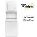 Whirlpool 24" Stackable Top Loading Washer & Front Loading Electric Dryer -Available In White